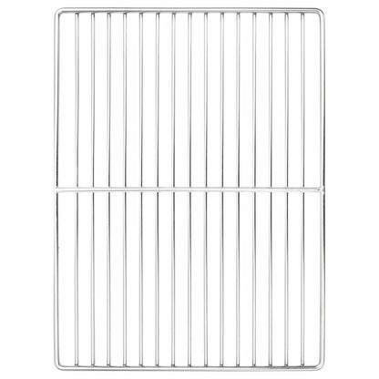 Grillrooster Zilver 40 X 30 Cm Roestvrij Staal