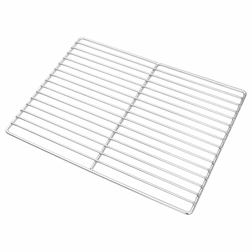 Grillrooster Zilver 40 X 30 Cm Roestvrij Staal