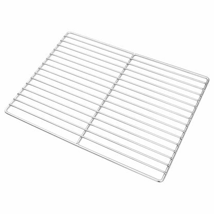 Grillrooster Zilver 40 X 30 Cm Roestvrij Staal