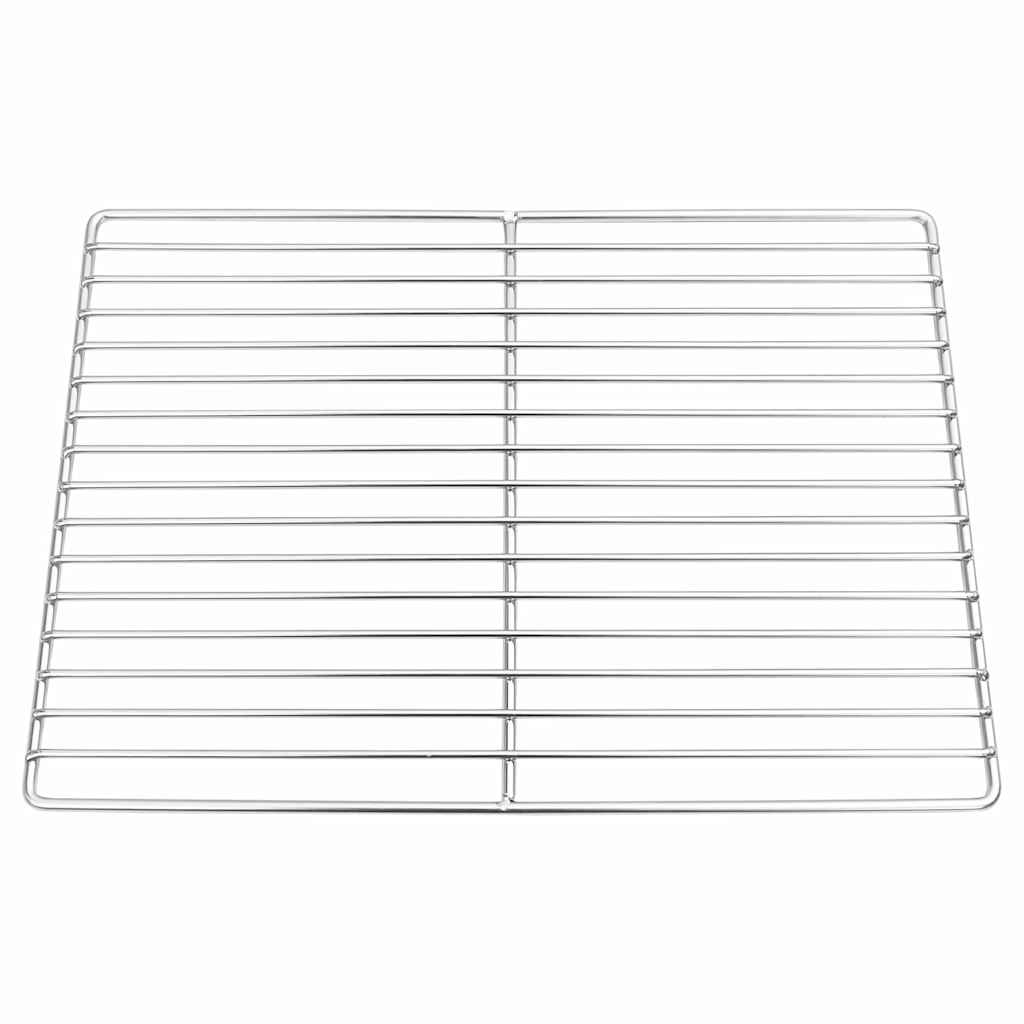Grillrooster Zilver 40 X 30 Cm Roestvrij Staal