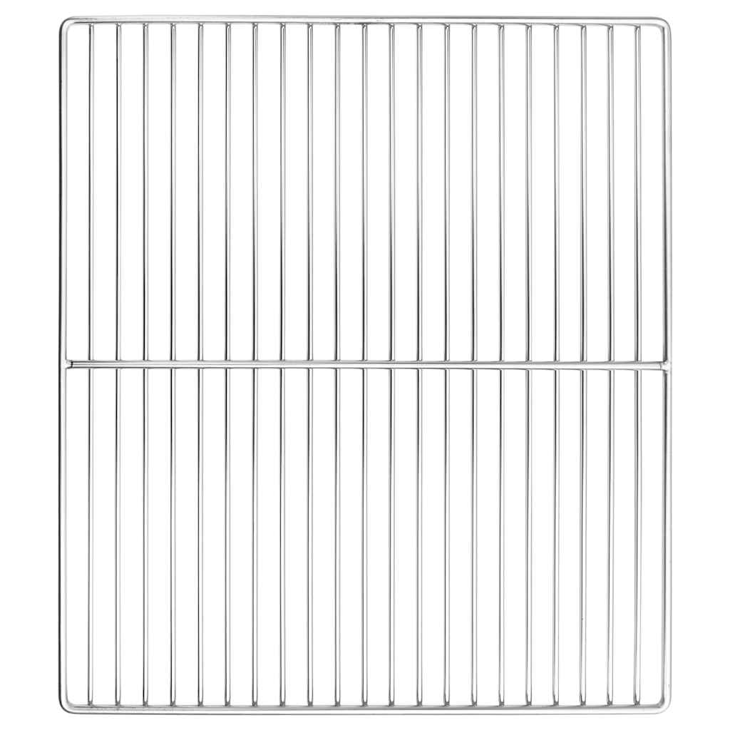 Grillrooster Zilver 40 X 30 Cm Roestvrij Staal