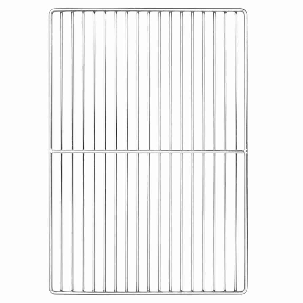 Grillrooster Zilver 40 X 30 Cm Roestvrij Staal
