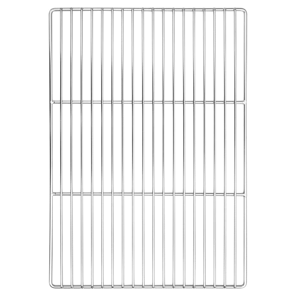 Grillrooster Zilver 40 X 30 Cm Roestvrij Staal