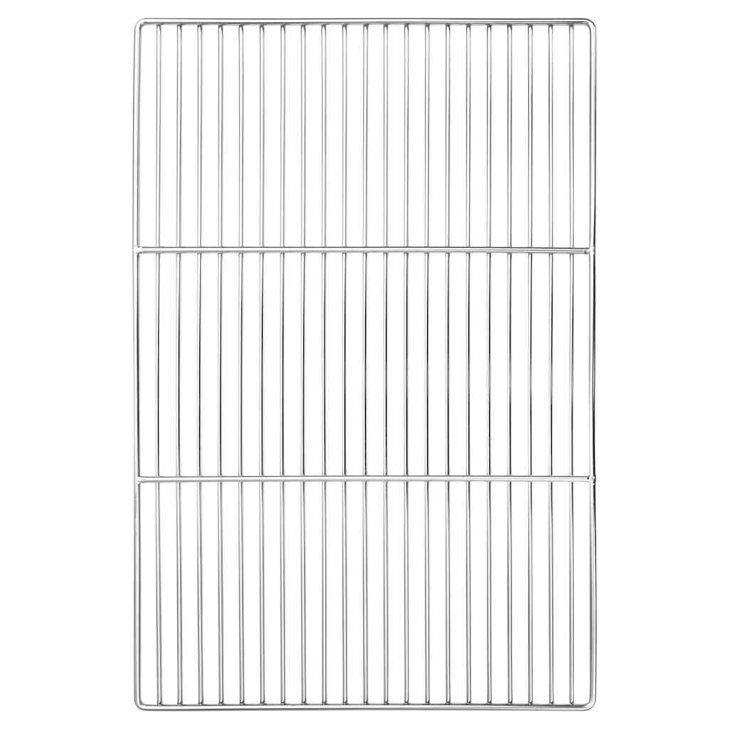 Grillrooster Zilver 40 X 30 Cm Roestvrij Staal