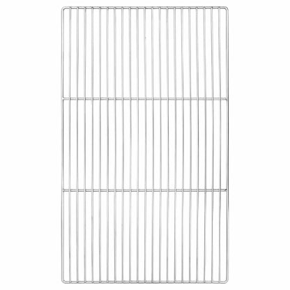 Grillrooster Zilver 40 X 30 Cm Roestvrij Staal