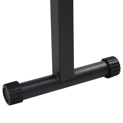 Gewicht Bank Zwart 108 X 27 X 41 Cm Gepoedercoat Staal