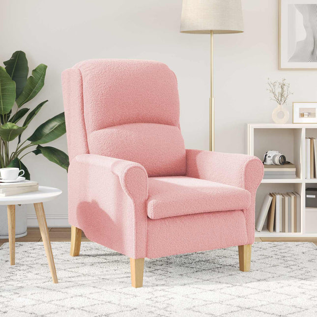 Fauteuil Zachte Sherpa Stof