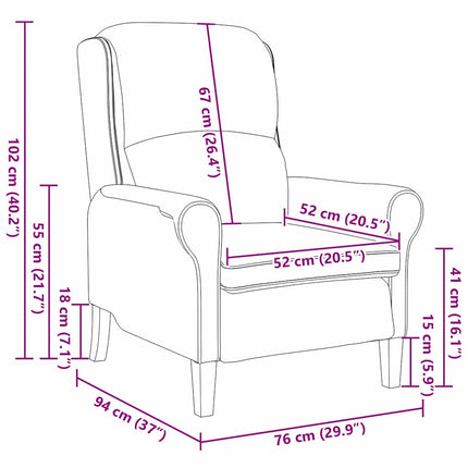 Fauteuil Microvezel