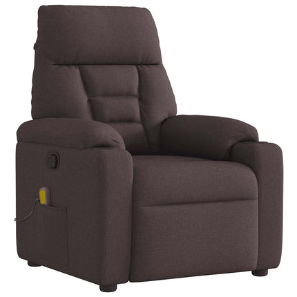 Massagestoel Donkergrijze Stof