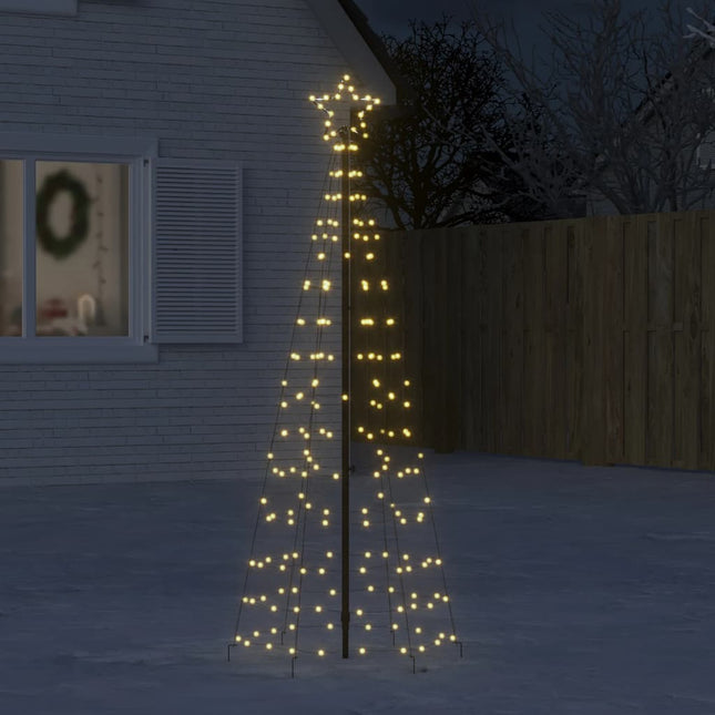 Led Kerstboom Met Spikes 220 Leds Warm Wit