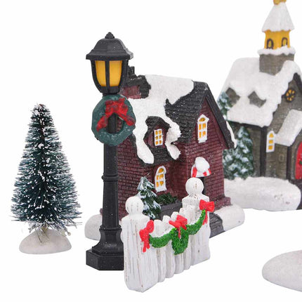Kerst Tafeldecoratie 24 St Hars, Kunststof Multikleur