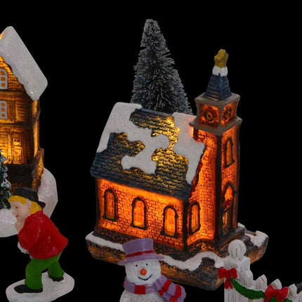 Kerst Tafeldecoratie 24 St Hars, Kunststof Multikleur