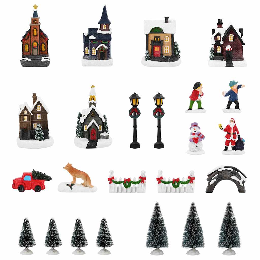 Kerst Tafeldecoratie Multikleur Kunststof