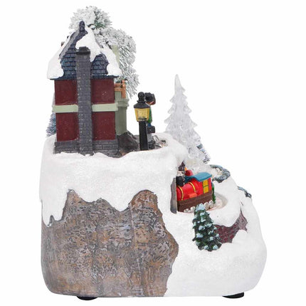 Kerst Tafelopstelling Multikleur 23,5 X 16 X 18,5 Cm Kunststof
