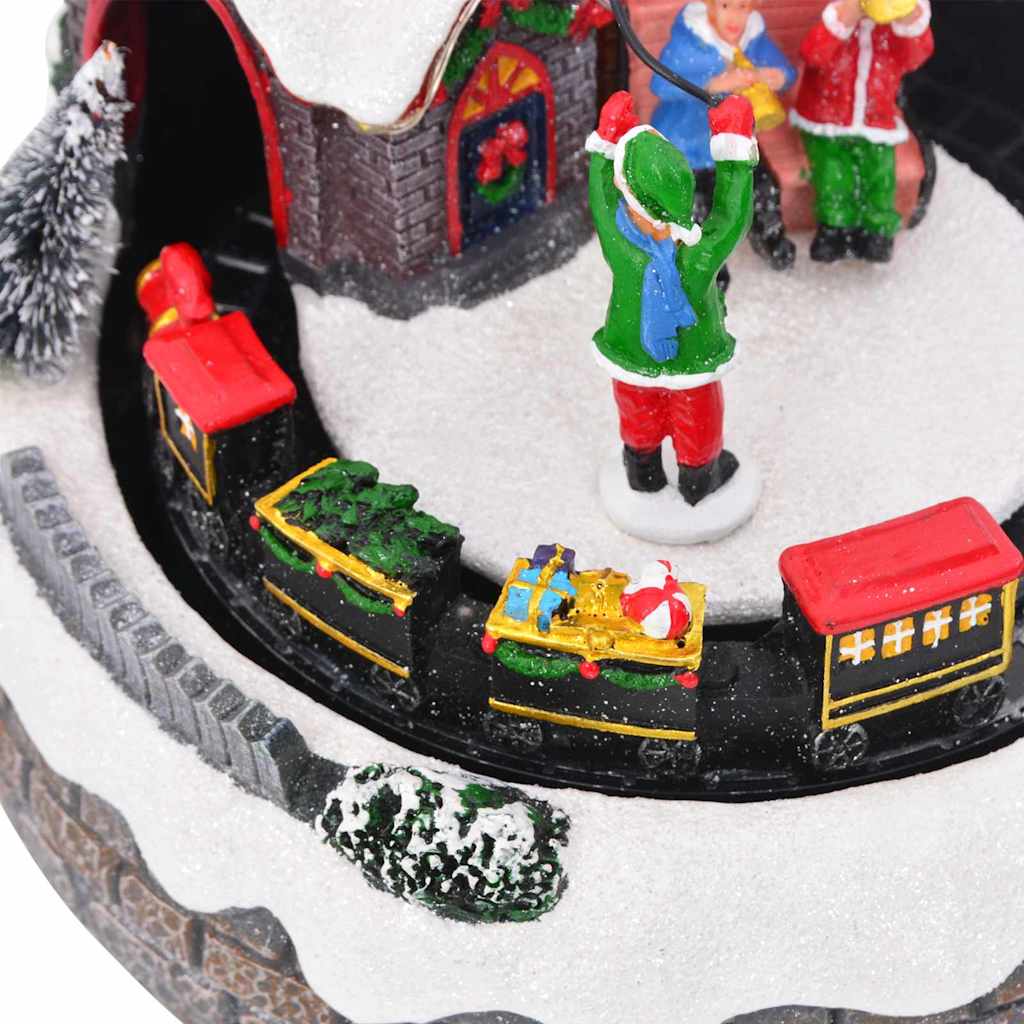 Kerst Tafelopstelling Multikleur 16 x 16 x 19 cm Kunststof