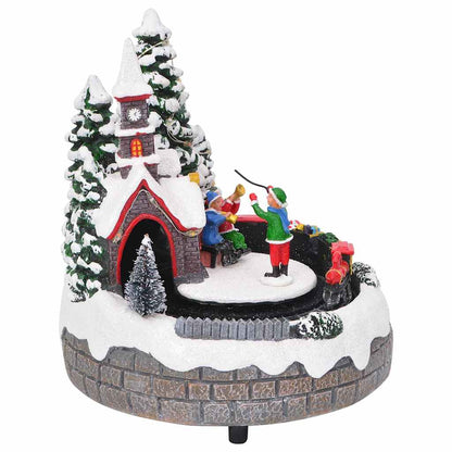 Kerst Tafelopstelling Multikleur 16 x 16 x 19 cm Kunststof