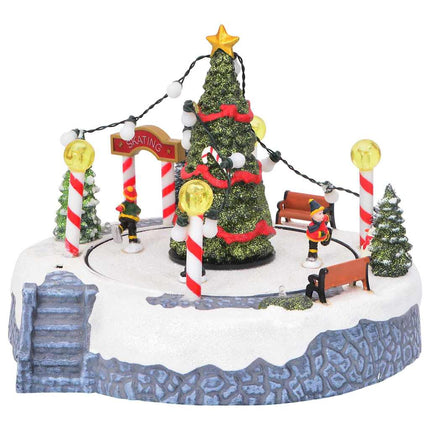 Kerstdorp Decoratie 22 X 21,5 X 17 Cm Kunststof Meerkleurig
