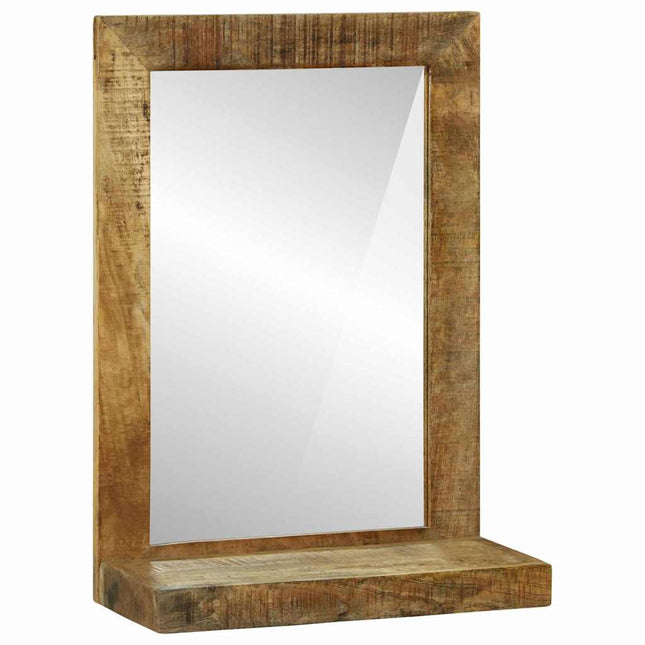 Badkamer Spiegel Bruin 50 X 22 X 70 Cm Massief Mango Hout