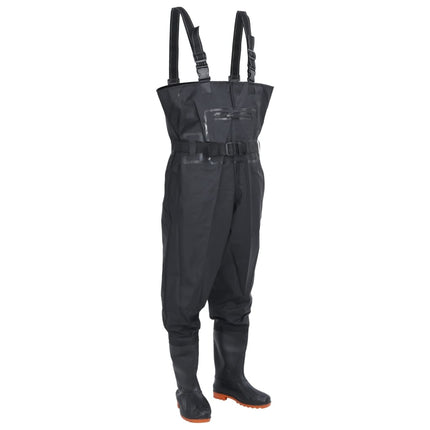 Waadpak Met Laarzen En Riem Maat 43