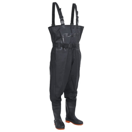 Waadpak Met Laarzen En Riem Maat 43
