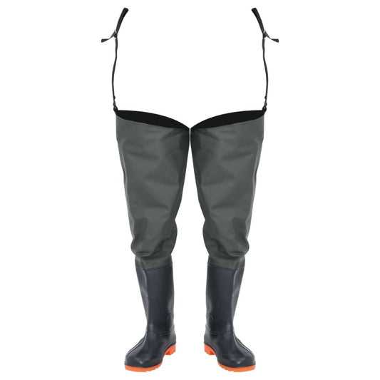 Visserslaarzen maat 43 donkergroen