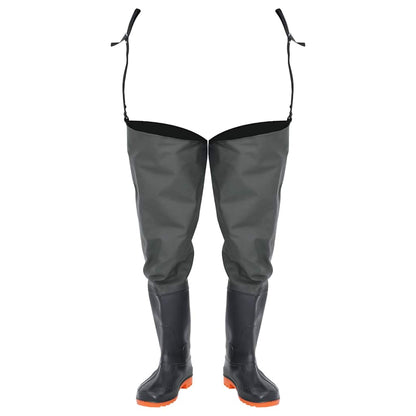 Visserslaarzen maat 44 donkergroen