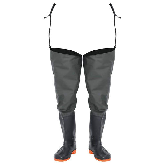 Visserslaarzen maat 44 donkergroen