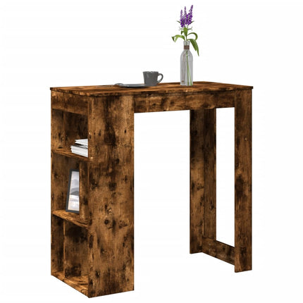 Bartafel Met Rekken 102X50X103,5 Cm Bewerkt Hout