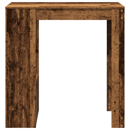 Bartafel Met Rekken 102X50X103,5 Cm Bewerkt Hout Kleur