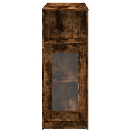 Bartafel Met Rekken 101X40X103,5 Cm Bewerkt Hout