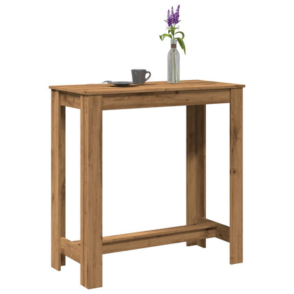 Bartafel 51X50X103,5 Cm Bewerkt Hout