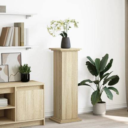 Displaystand Met Plank Bewerkt Hout