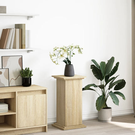 Displaystand Met Plank Bewerkt Hout