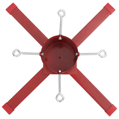 Kerstboomstandaard 61x61x15,5 cm rood