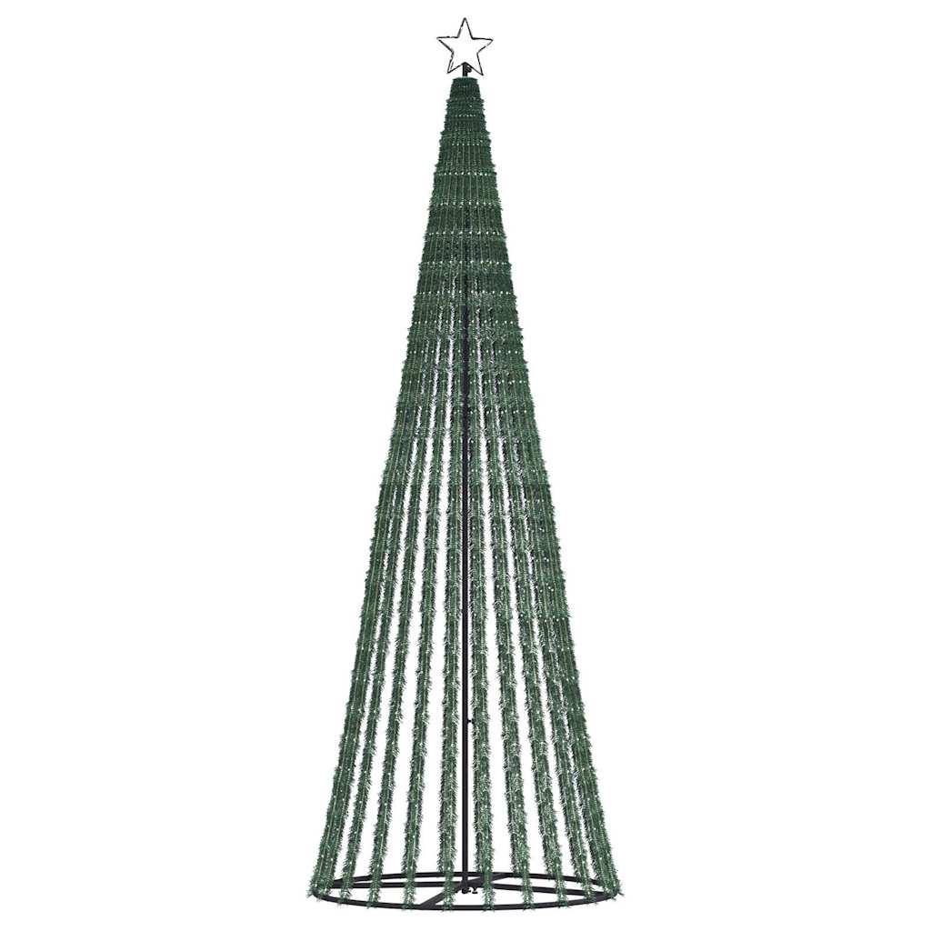 LED-kerstboom 475 LEDs koud wit 247 cm