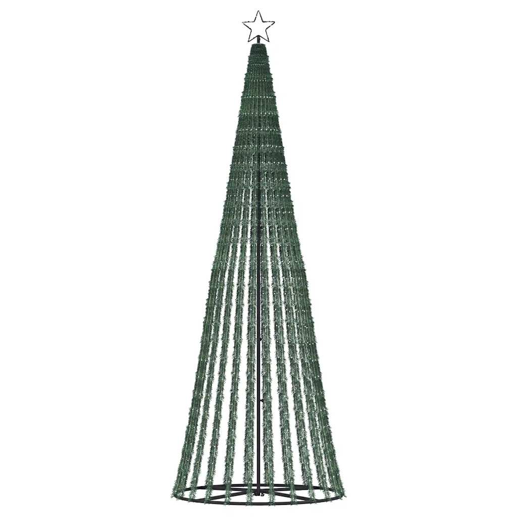 LED-kerstboom 475 LEDs koud wit 247 cm