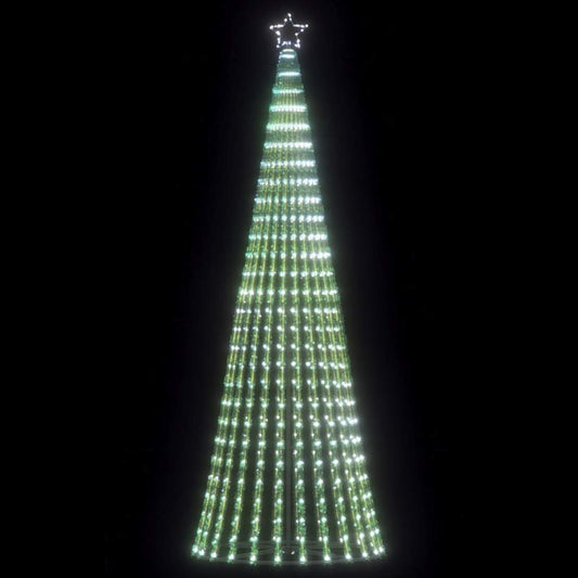LED-kerstboom 475 LEDs koud wit 247 cm