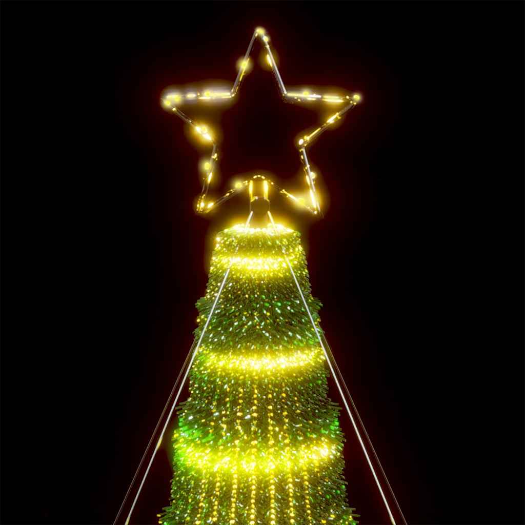 LED-kerstboom 1028 LEDs warm wit 403 cm