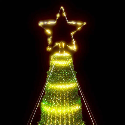 LED-kerstboom 1028 LEDs warm wit 403 cm
