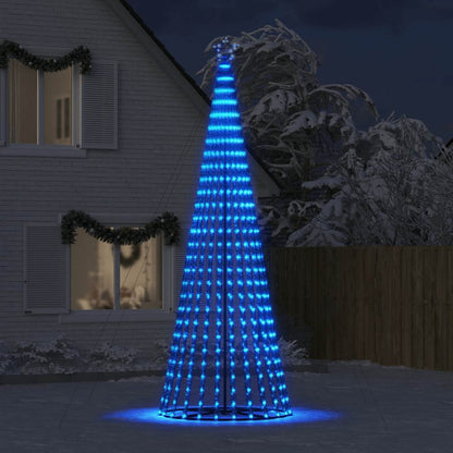 LED-kerstboom 1028 LEDs 403 cm blauw