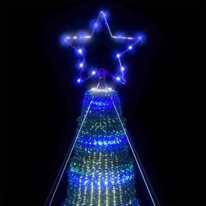 LED-kerstboom 1028 LEDs 403 cm blauw