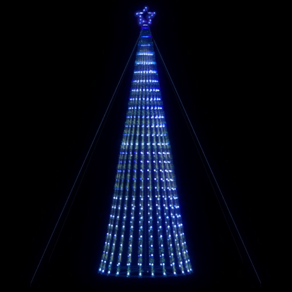 LED-kerstboom 1028 LEDs 403 cm blauw