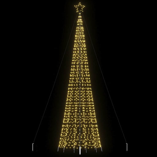 LED-kerstboom met spikes 1534 LEDs warm wit 500 cm