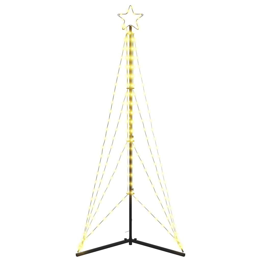 LED-kerstboom 363 LEDs warm wit 182 cm