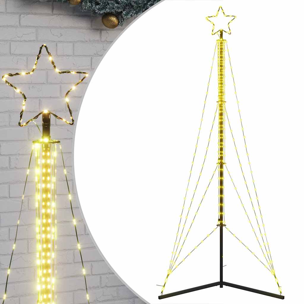 LED-kerstboom 483 LEDs warm wit 240 cm