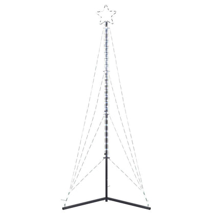 LED-kerstboom 483 LEDs koud wit 240 cm