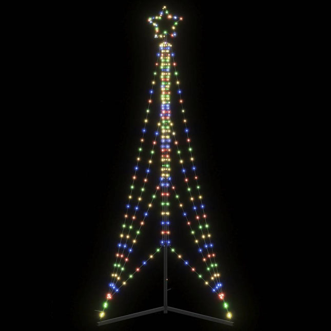 Led-Kerstboom 483 Leds Kleurrijk 240 Cm Koudwit