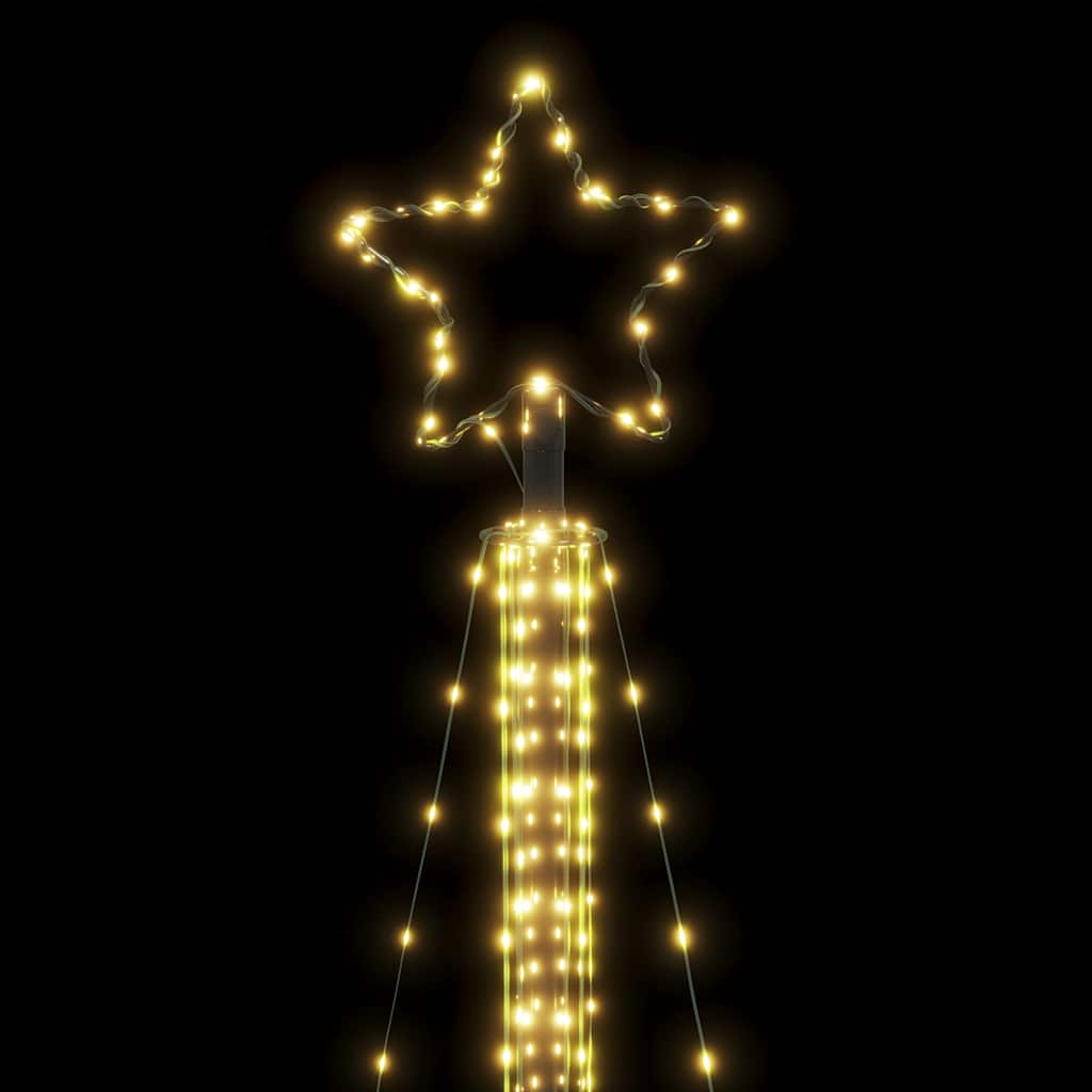 LED-kerstboom 525 LEDs warm wit 302 cm