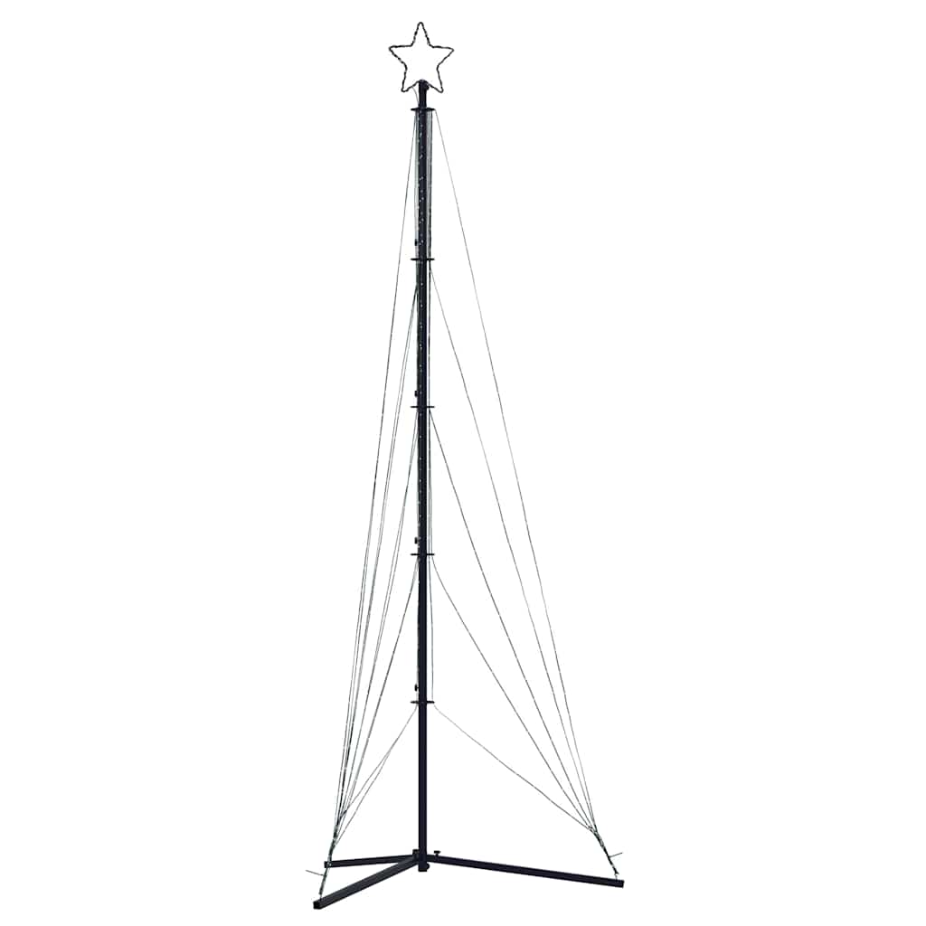 LED-kerstboom 525 LEDs koud wit 302 cm