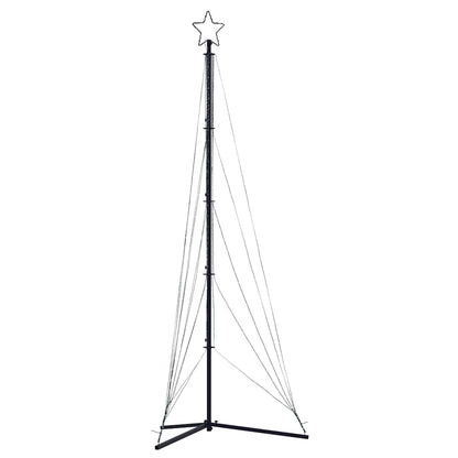 LED-kerstboom 525 LEDs koud wit 302 cm